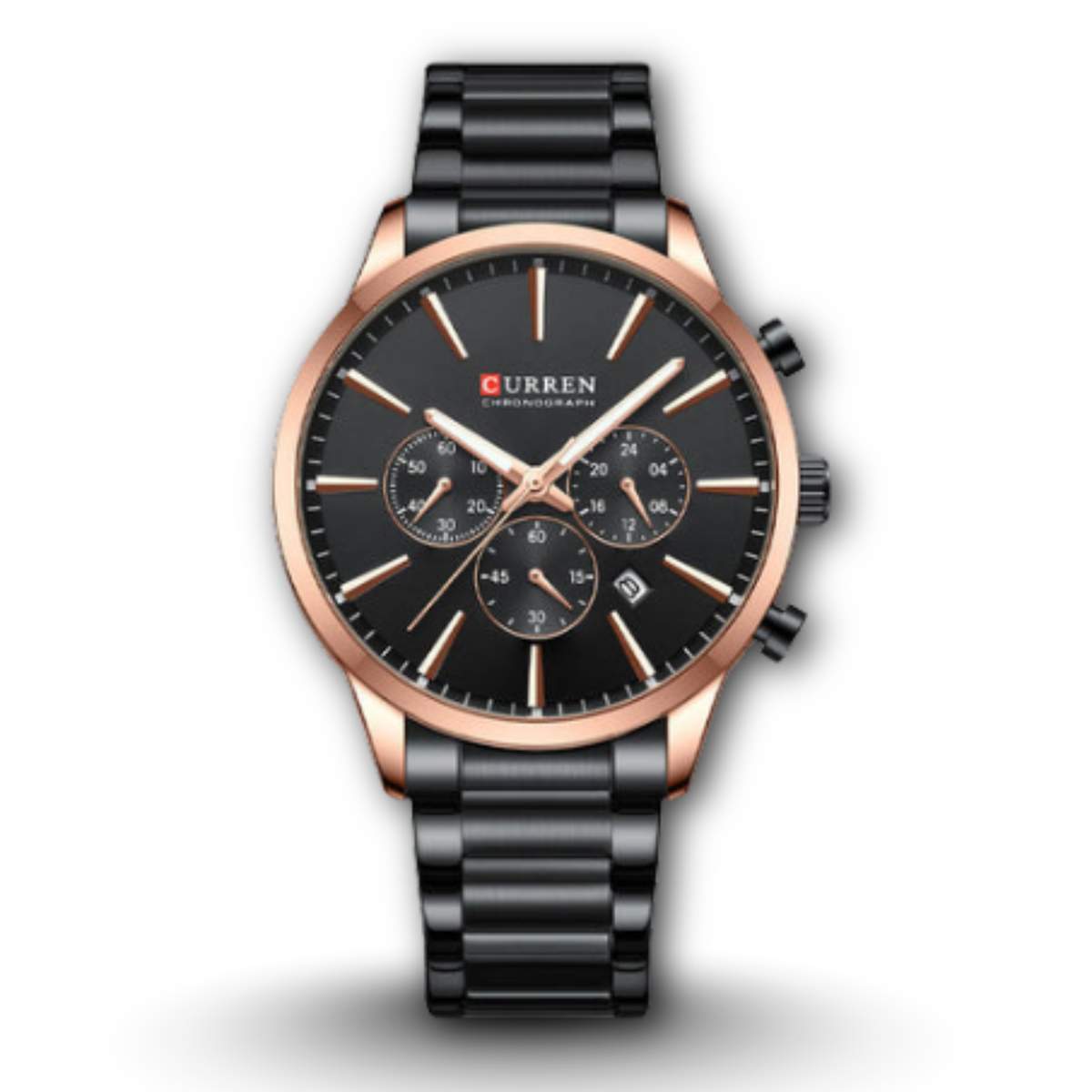 CURREN 8435 Chronograph Quartz Stainless Steel Men’s Watch