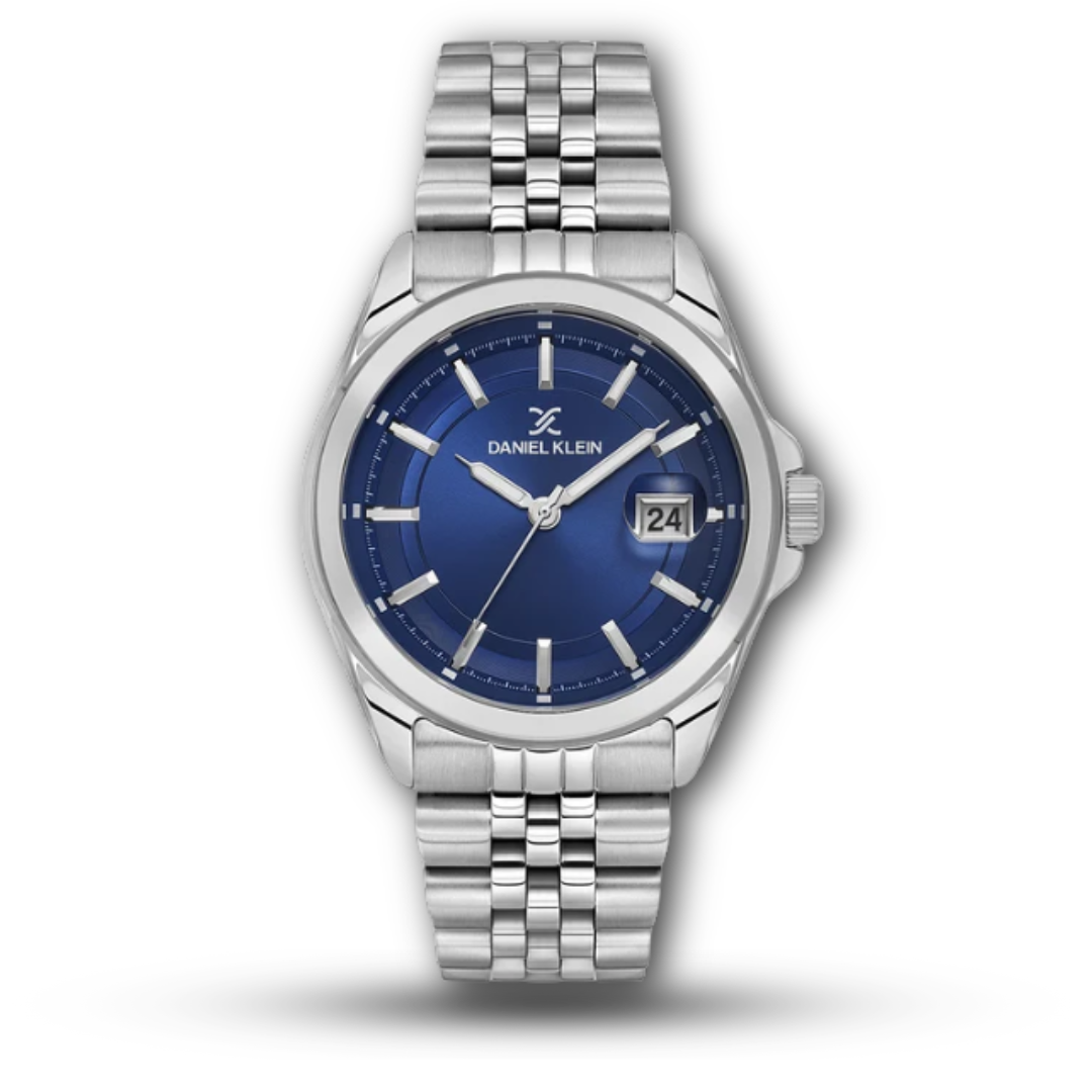 Daniel Klein DK.6.14205 Date Stainless Steel Men’s Watch 3 Colorways