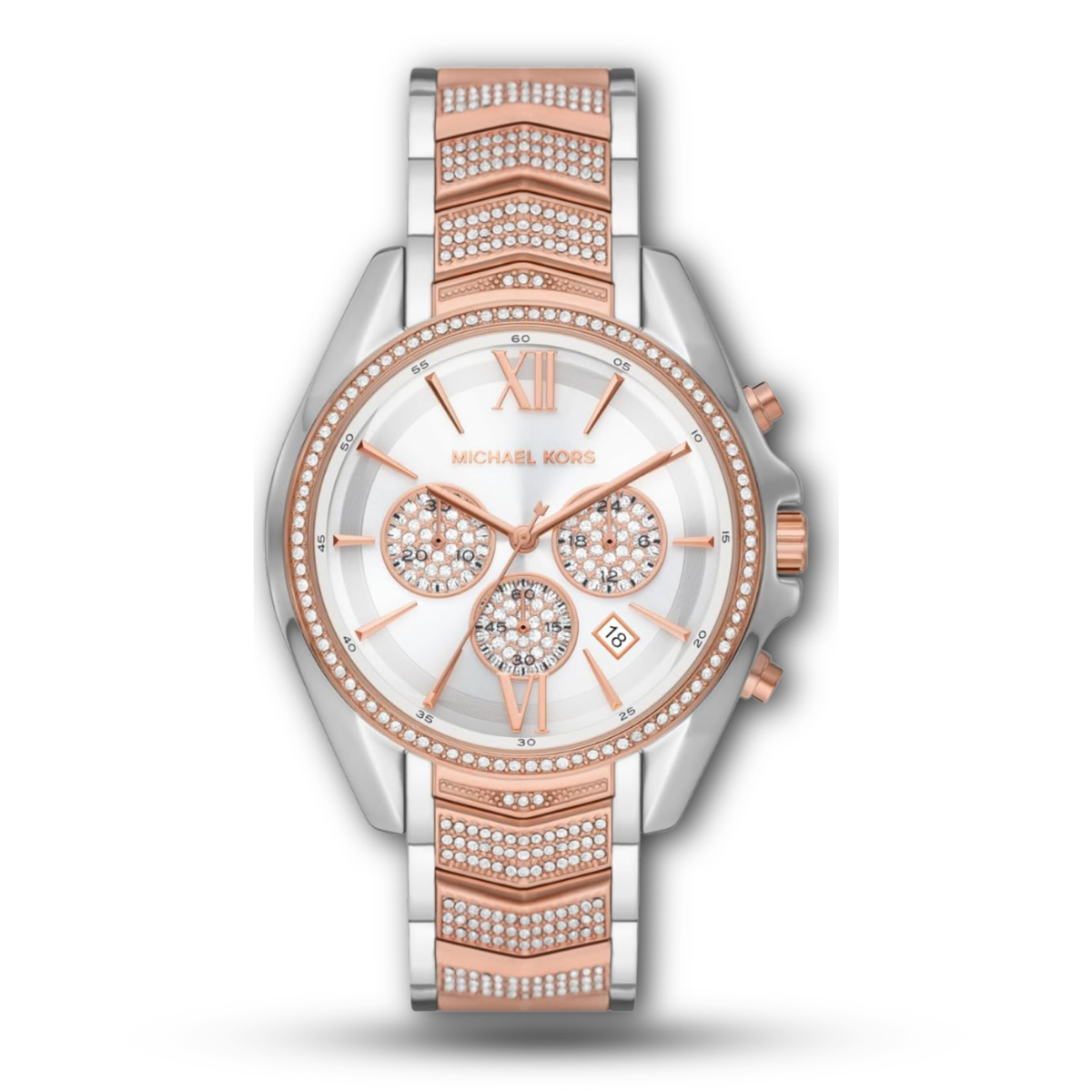 Michael Kors MK7225 Whitney – Two-Tone Chronograph Women's Watch