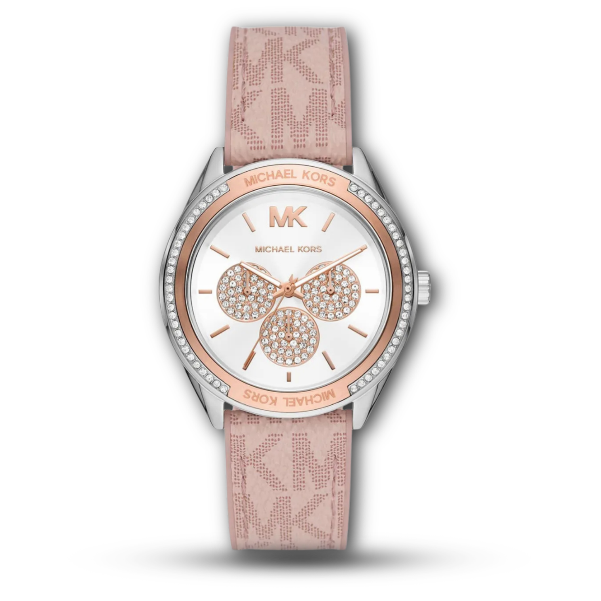 Michael Kors MK7206 Jessa – Two-Tone Crystal Bezel Women's Watch