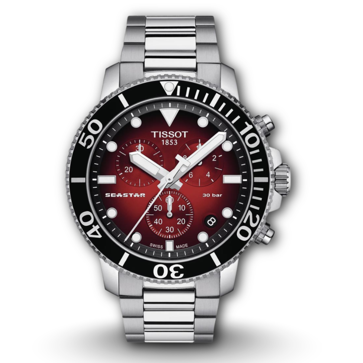 Tissot T120.417.11.421.00 Seastar 1000 Metal Band Men Watch