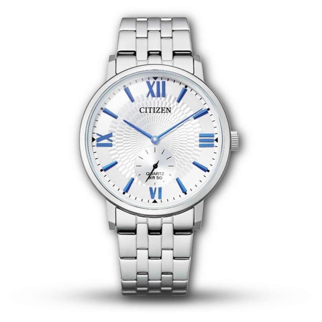 Citizen BE9170-73A – White Dial Blue Roman Numeral Watch