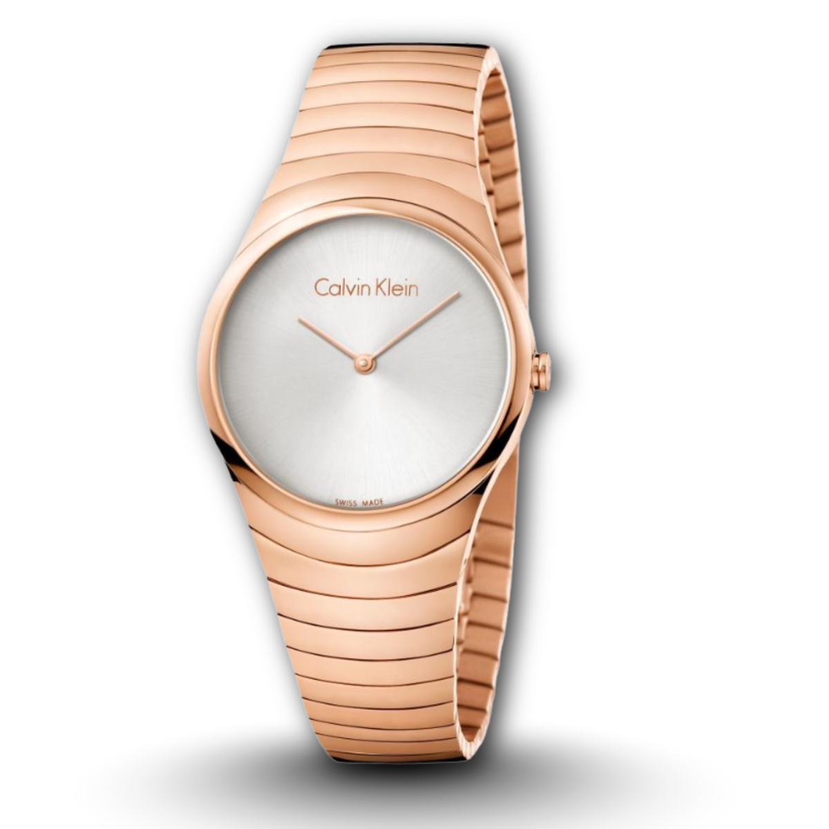 Calvin Klein K8A23646 Whirl Elegant Rose Gold Women's Watch