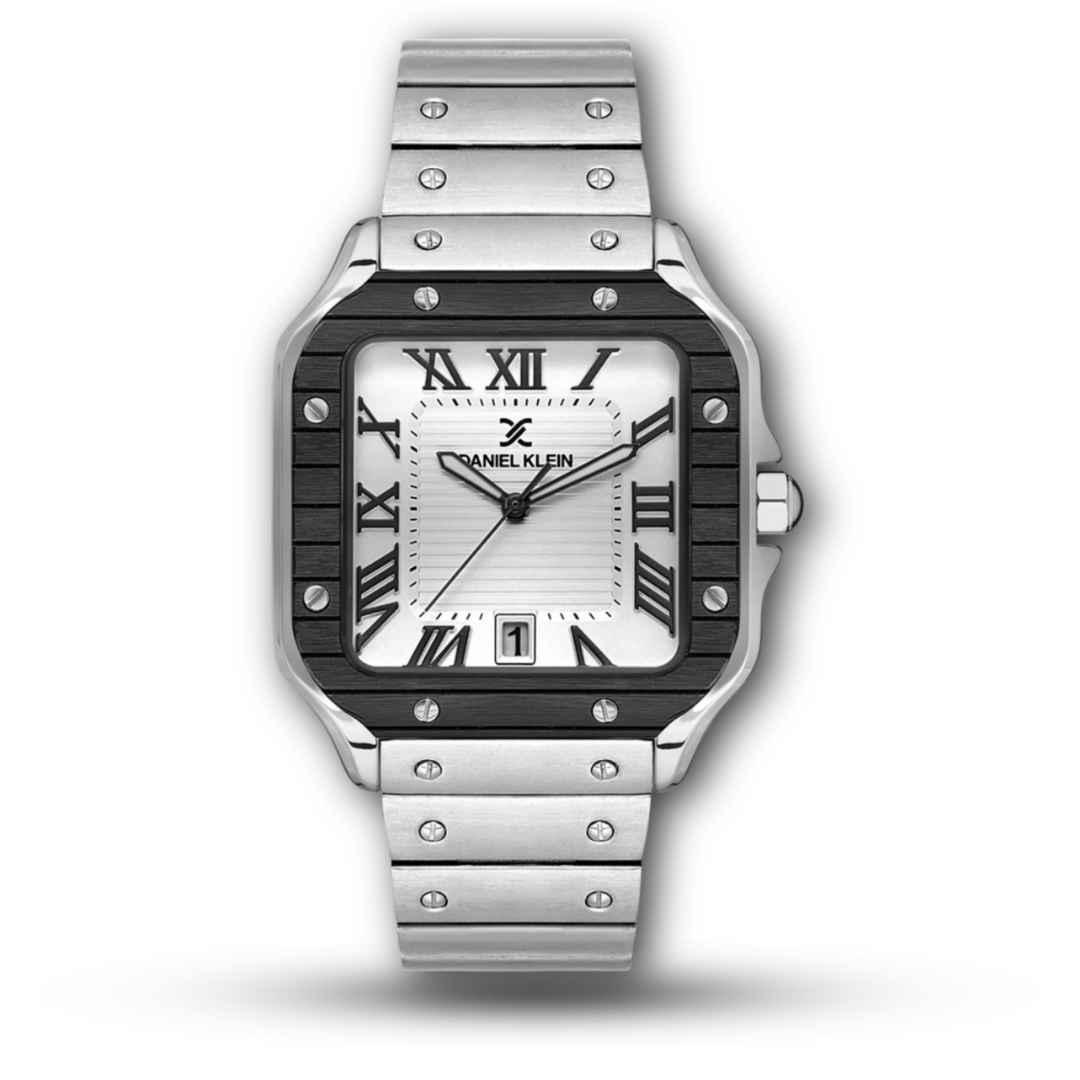 Daniel Klein DK.1.13647-4 – Square Case Roman Numeral Watch