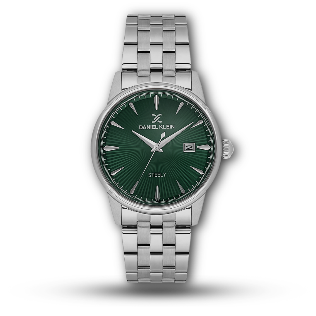 Daniel Klein DK.1.14286-4 Steely – Green Sunray Dial Watch