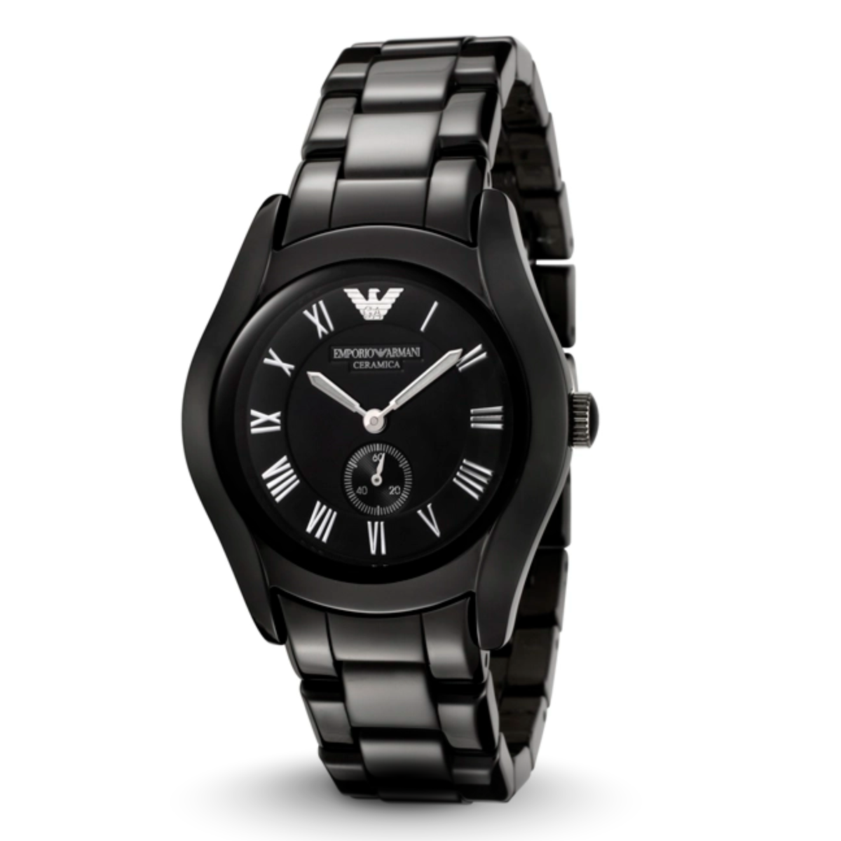 Emporio Armani AR1402 Ceramica Black Dial Women's Watch