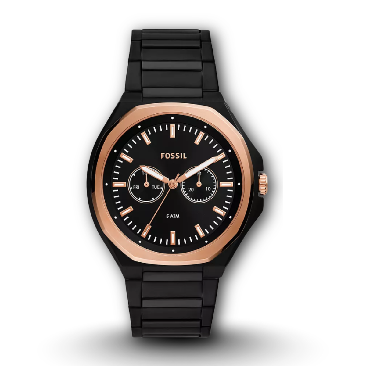 Fossil BQ2645SET Multifunction Black Stainless Steel Men's Watch