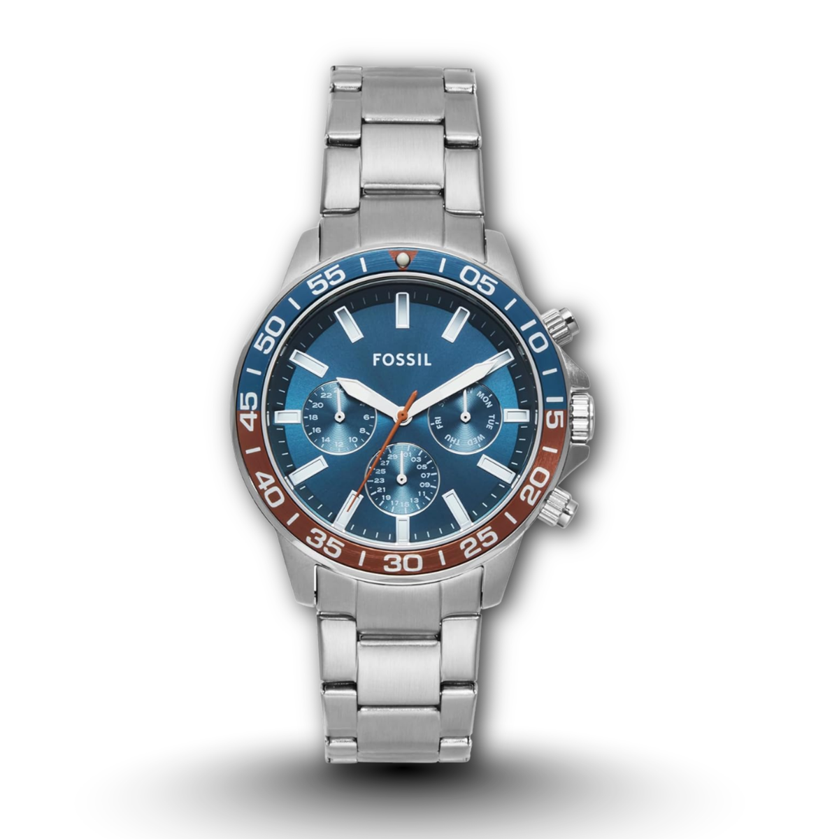 Fossil BQ2842 Blue Dial Multifunction Quartz Men's Watch