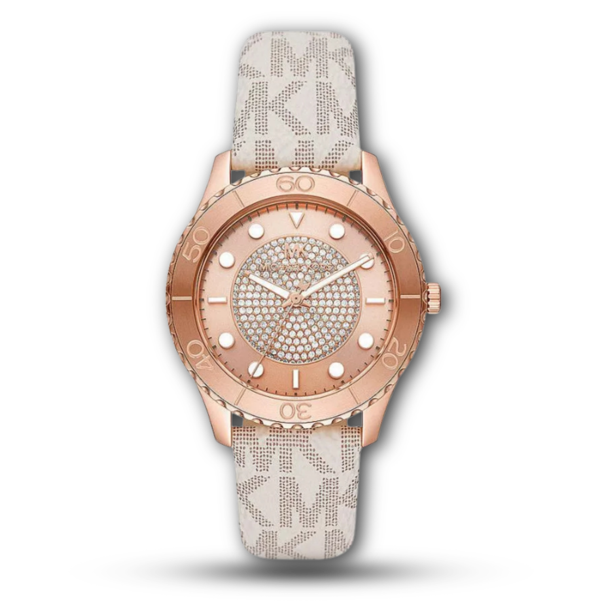 Michael Kors MK6980 Rose Gold Pavé Crystal Women's Watch