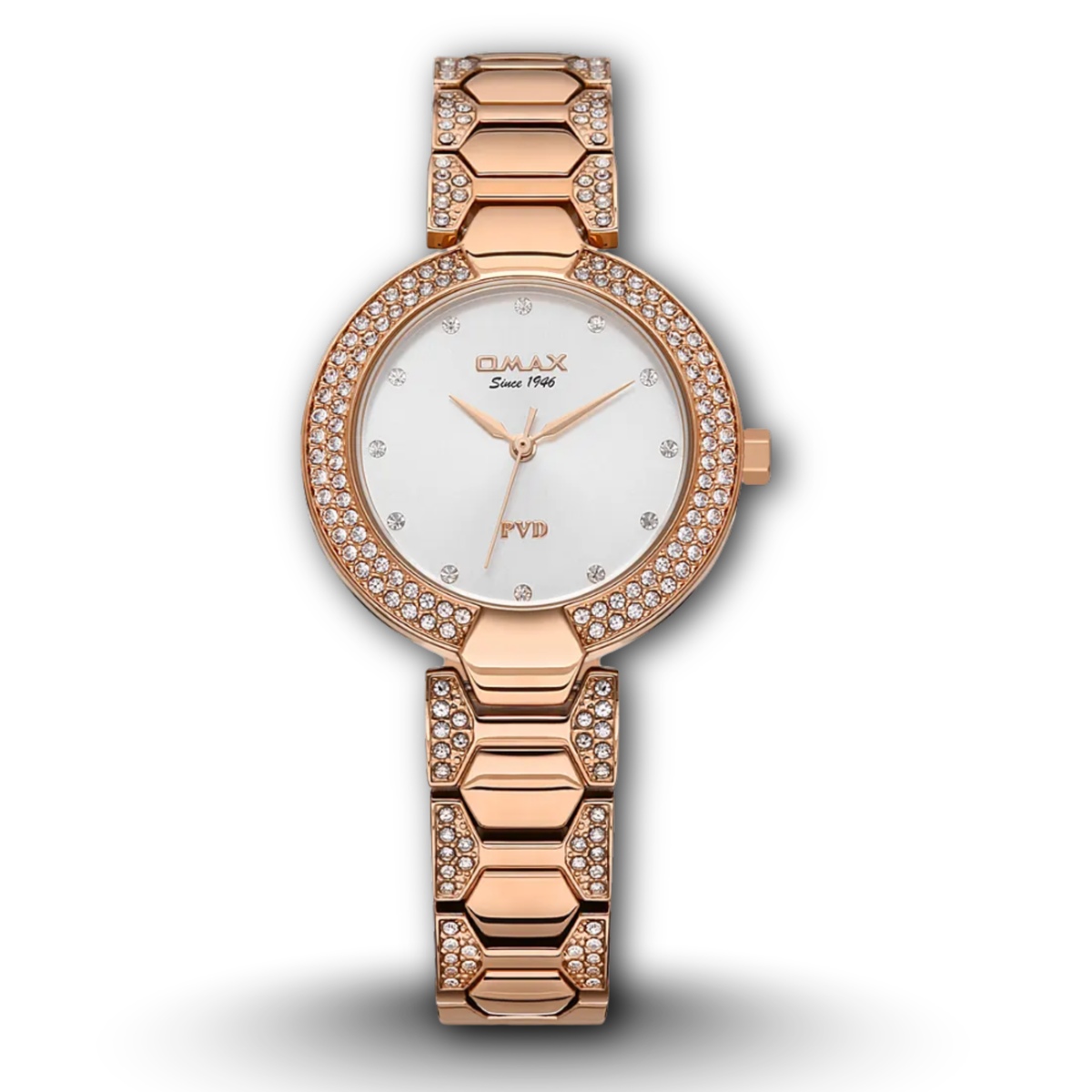 Omax JSS0046008 Metal Band Women’s Watch