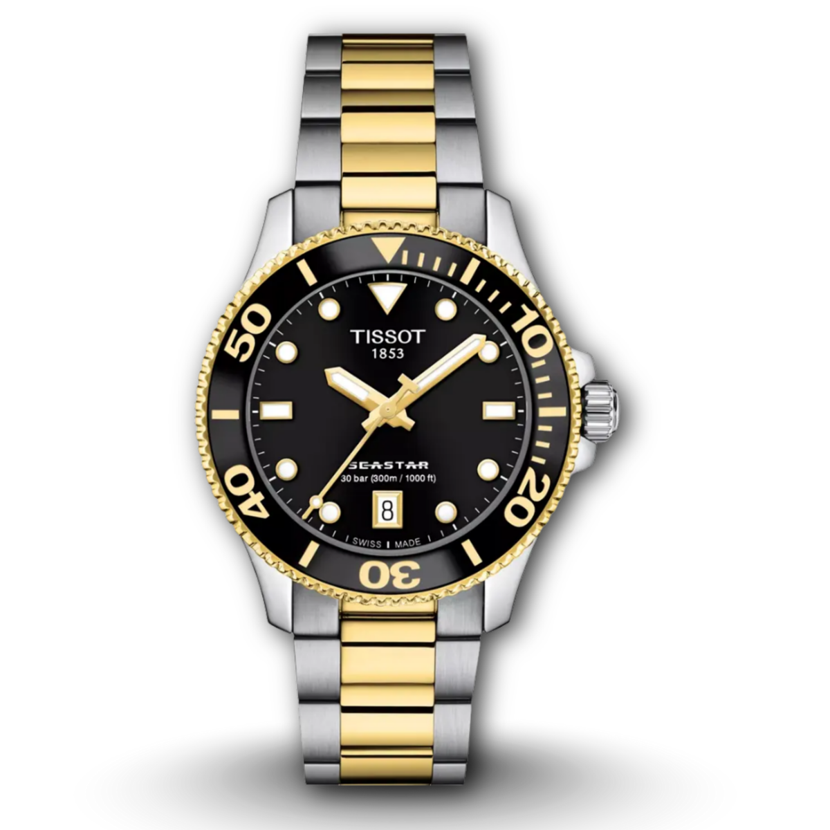 Tissot Seastar 1000 Metal Band Women's Watch