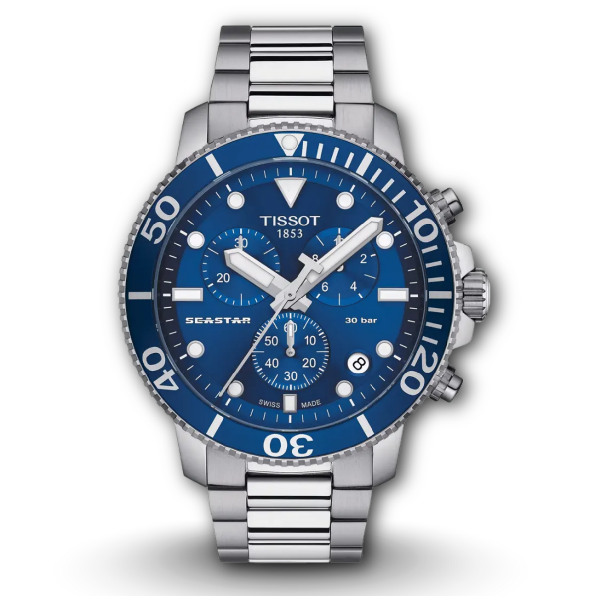 Tissot Seastar 1000 Metal Band Men's Watch
