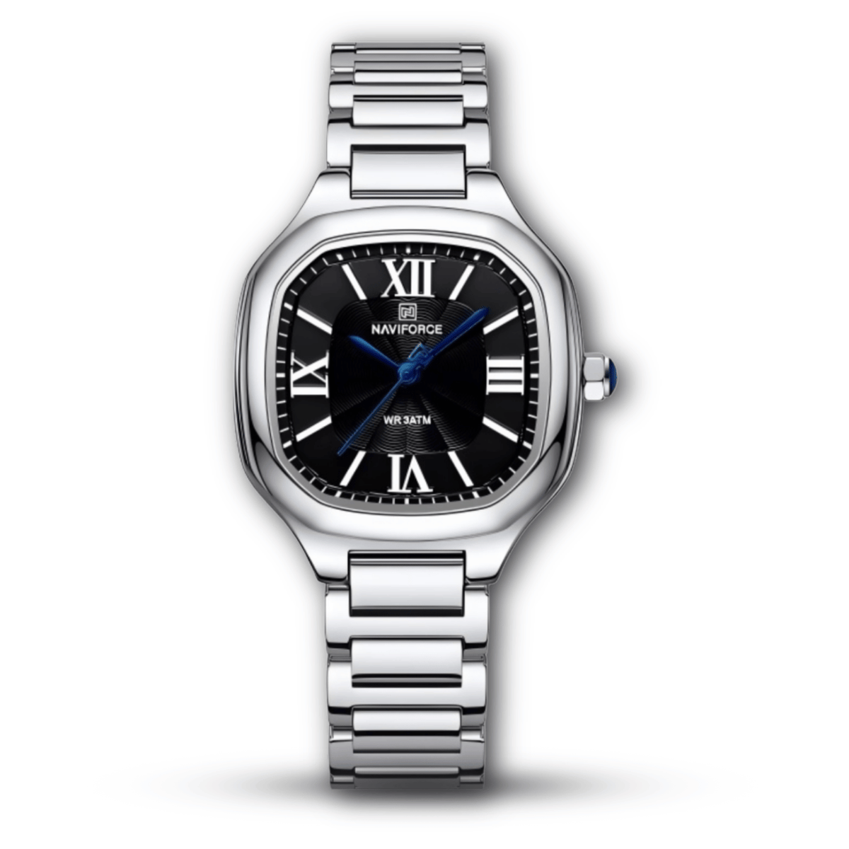 Naviforce NF5042 – Cushion Case Roman Numeral Watch